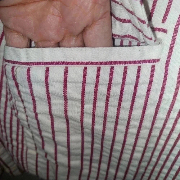 WOMEN'S CABI BRAND CANDY STRIPED 2 Button Front BLAZER JACKET 16 - Picture 4 of 12